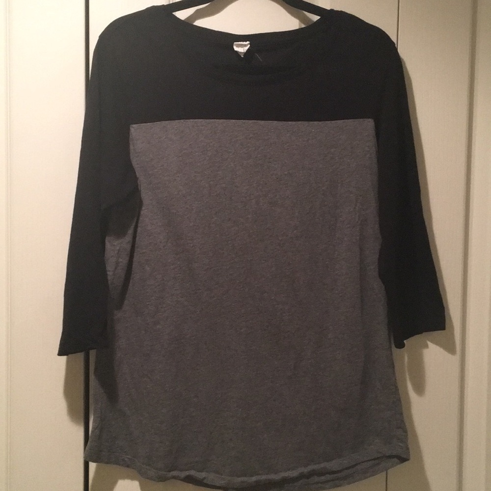 Great 3/4 Sleeve Colorblock Tee